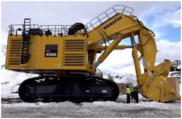 ԶՊՄԿ-ն ձեռք բերեց տարածաշրջանում առաջին Komatsu PC 4000  մակնիշի էքսկավատորը (տեսանյութ)